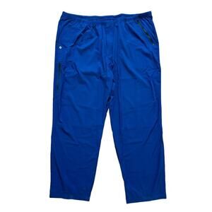 NWT BARCO ONE  7 Pocket Athletic Jog Scrub Pants in Indigo Blue  MEN'S 3XL